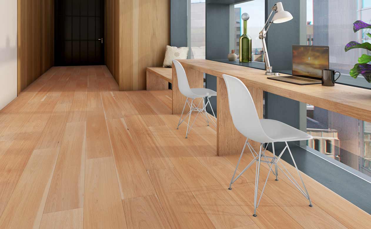 vinyl commercial flooring in a Hudson, OH office